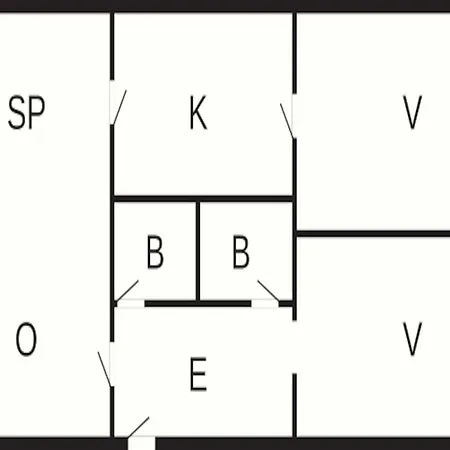 公寓 6 Person In